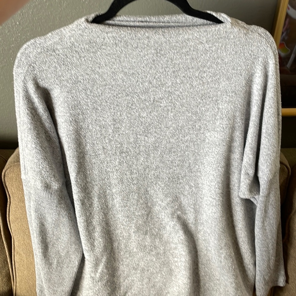 Grey H&M mock neck